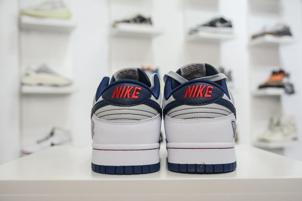 NIKE DUNK LOW EMB NBA 75TH ANNIVERSARY BROOKLYN NETS - traseira