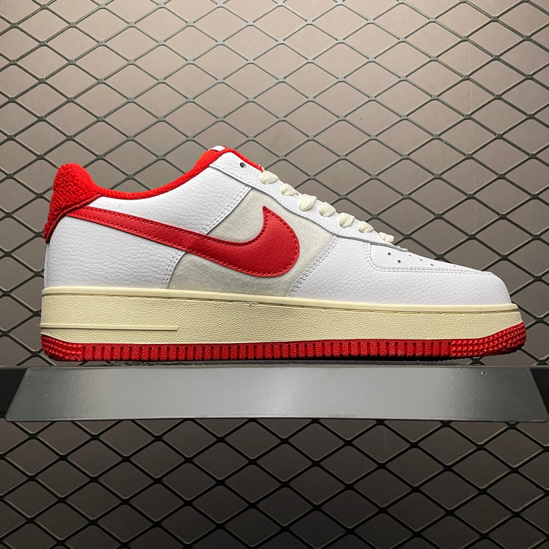 Nike Air Force 1 '07 LV8 White Gym Red Sail foto principal