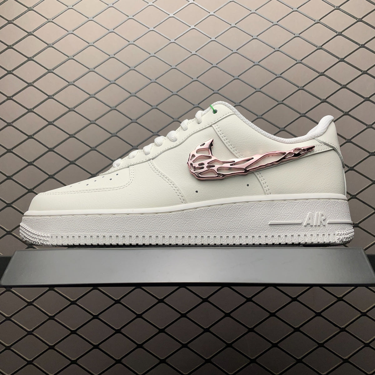 Nike Air Force 1 '07 Rose Gold Skeleton side