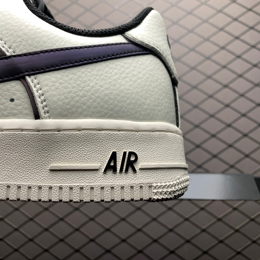 Nike Air Force 1 Low Jewel off white roxo detalhe