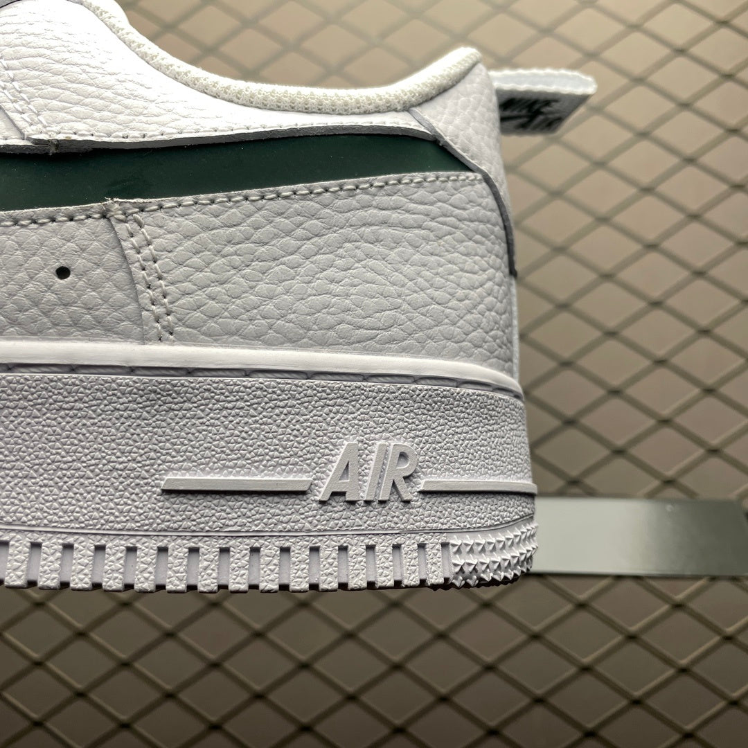 Nike Air Force 1 Low Jewel branco verde detalhe