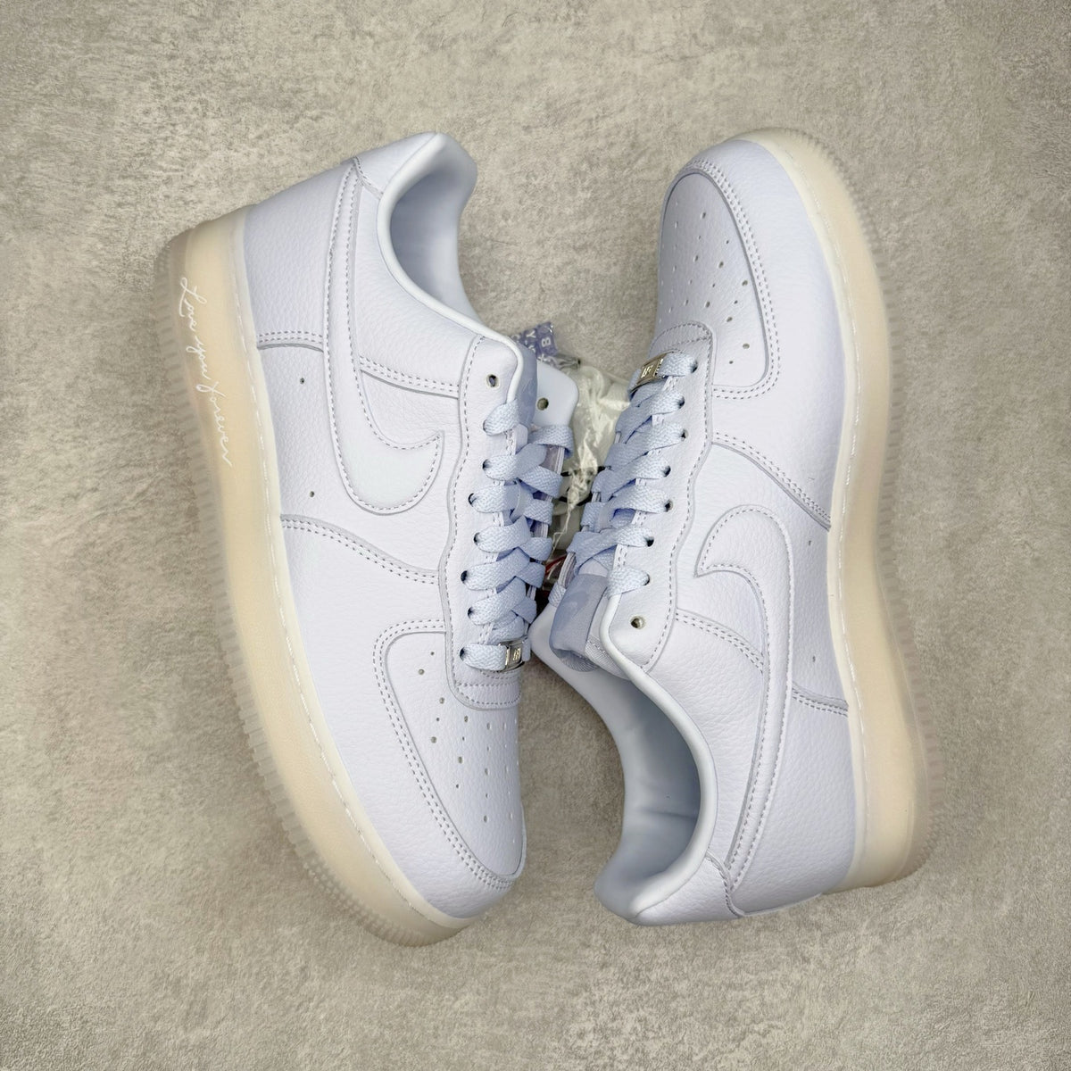 Nike x NOCTA Air Force 1 Low Love You Forever White - par