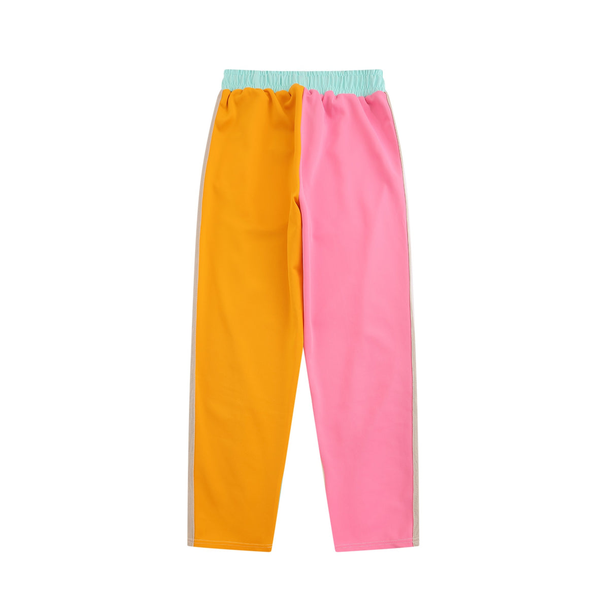 Calça Palm Angels Colourblock Logo-Print Track costas