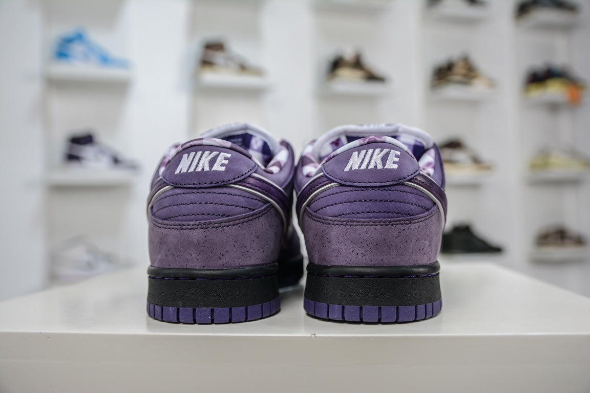 CONCEPTS x NIKE SB DUNK LOW PURPLE LOBSTER - traseira