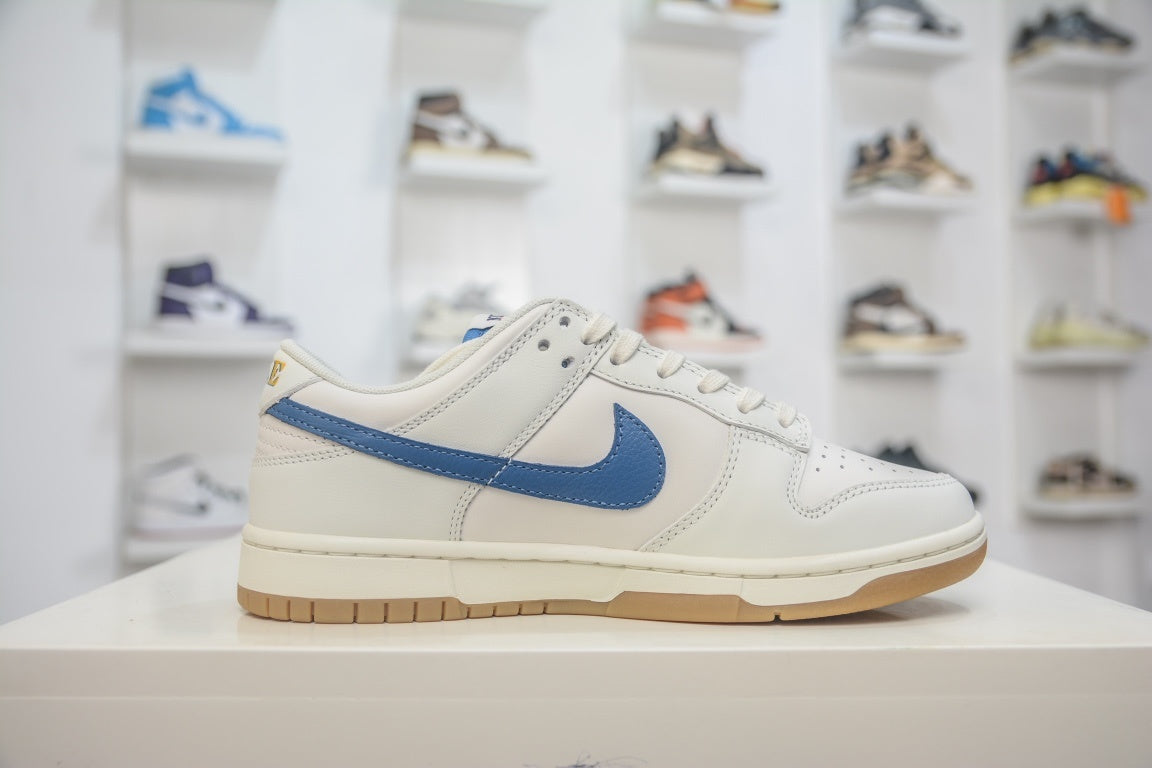 NIKE DUNK LOW SE SAIL DARK MARINA BLUE - lateral oposta