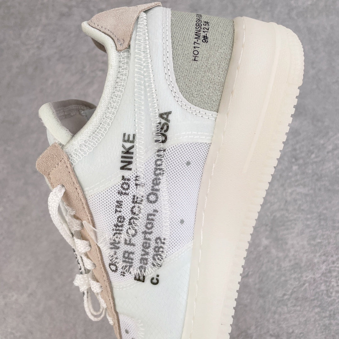 NIKE AIR FORCE 1 LOW x OFF WHITE THE TEN - lateral