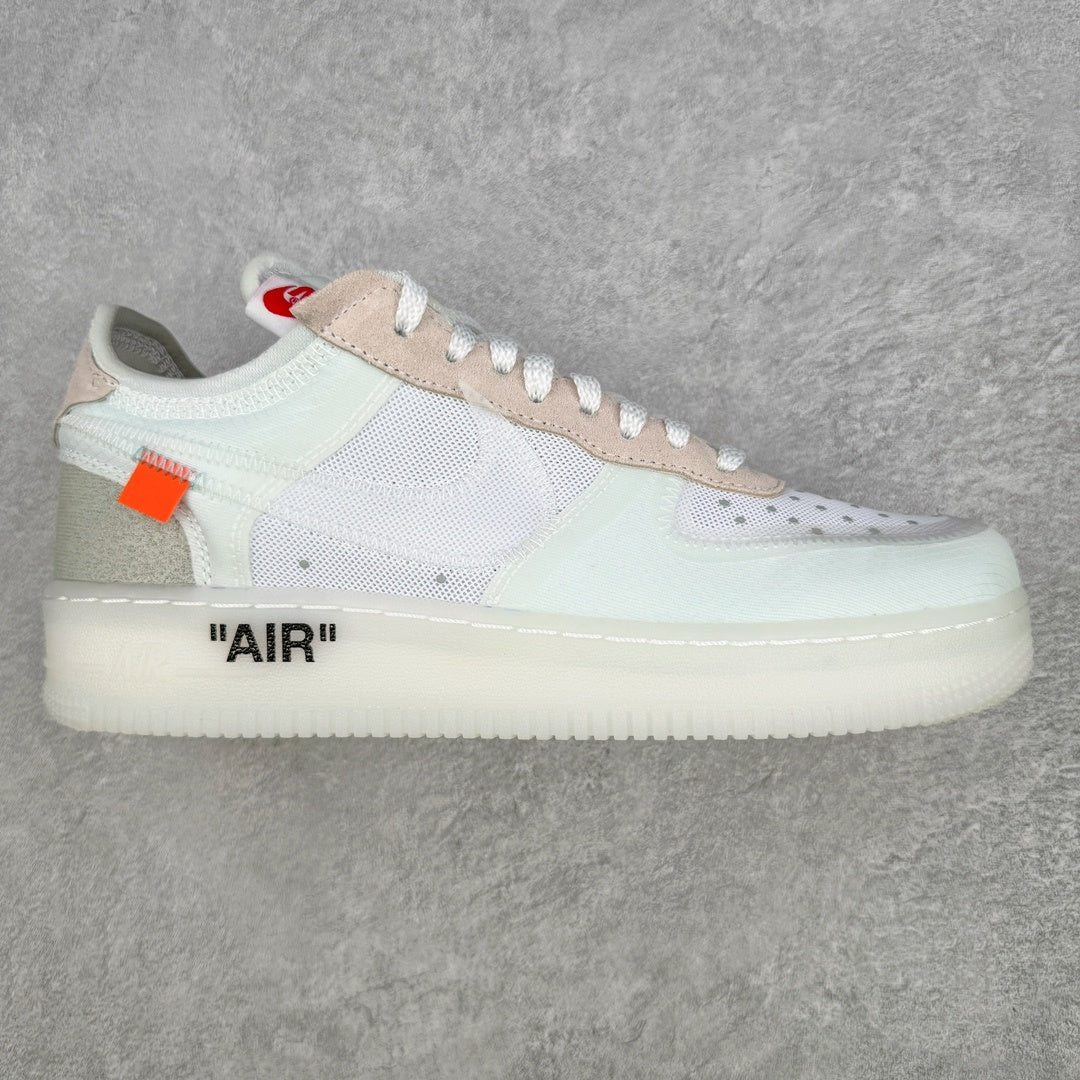 NIKE AIR FORCE 1 LOW x OFF WHITE THE TEN - perfil
