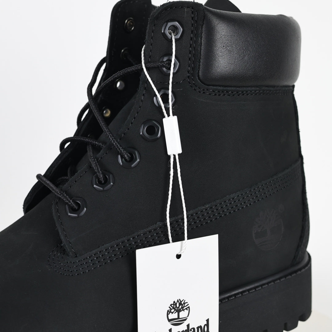 Timberland Premium 6-Inch preta - detalhe lateral