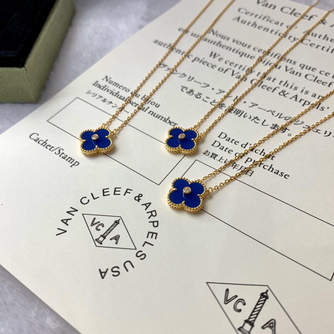 Colar Van Cleef & Arpels 'Vintage Alhambra 10 Motifs'