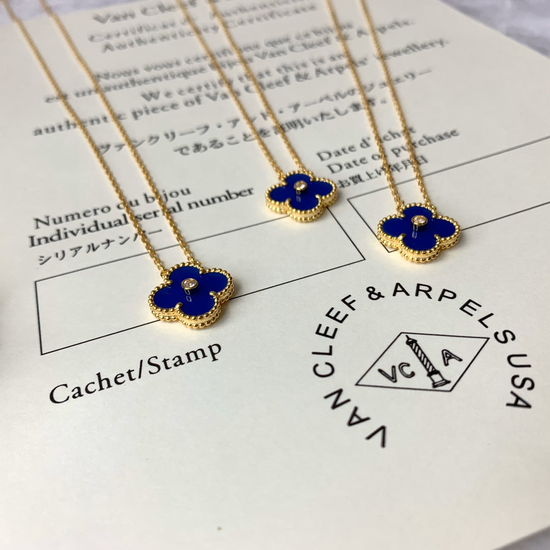 Colar Van Cleef & Arpels 'Vintage Alhambra 10 Motifs'